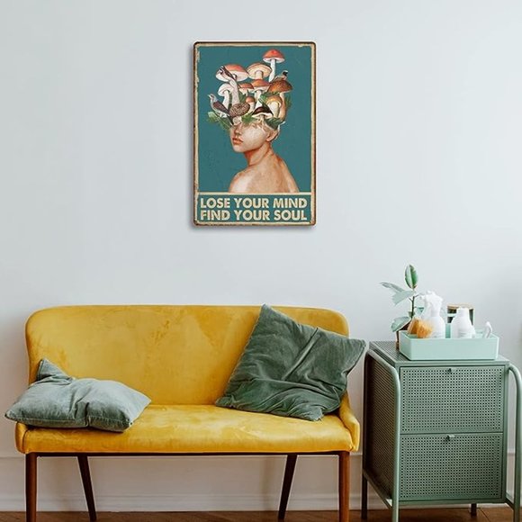 "Lose Your Mind Find Your Soul" Painting Wall - Picture 1 of 4